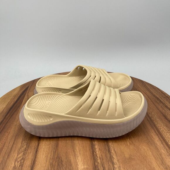 Kuailu Shoes - KuaiLu Sandals Womens Size 6 Beige Recovery Comfort Plantar Fasciitis Walking